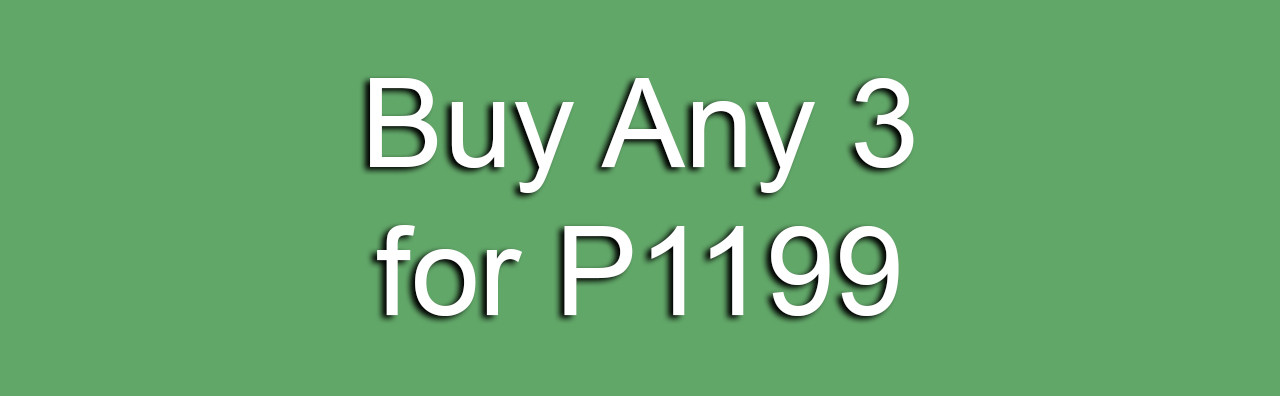Buy Any 3 for P1199 1280x396px
